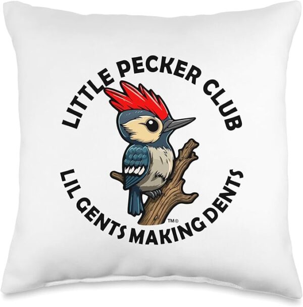 Funny Woodpecker Pullover Hoodie - "Little Pecker Club" Graphic Sweatshirt For Men & Women